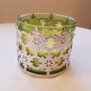Bath & Body Works Snowflake Candle Holder